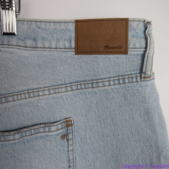 NEW Madewell‎ Plus Perfect Vintage Wide-Leg Crop Jean in Edmunds Wash, 28W - Picture 12 of 16